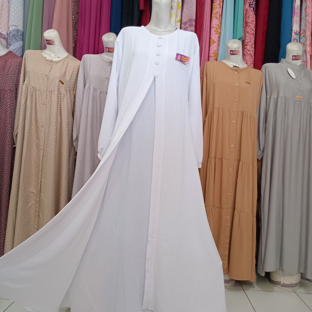 gamis putih jumbo