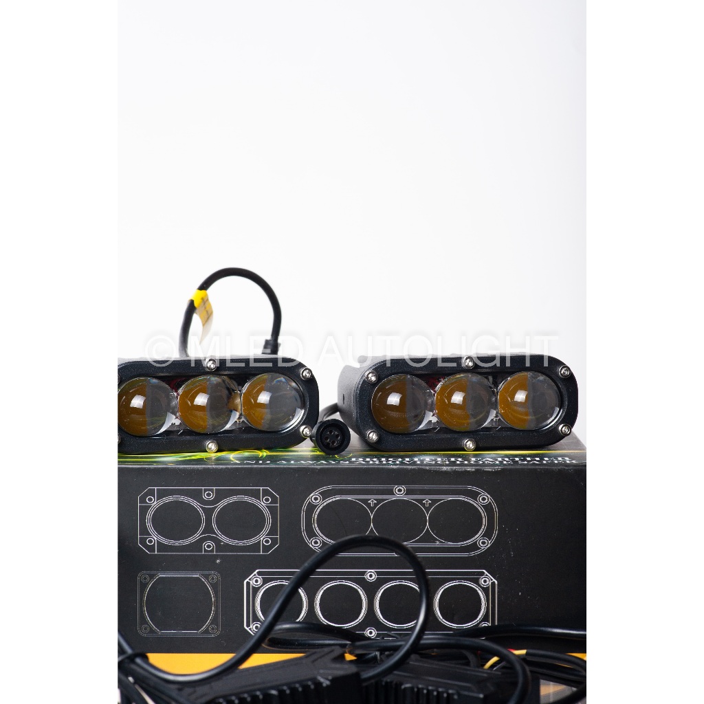 Mini Projector Mini Projie U22 Lampu Tembak 100W Mobil Motor