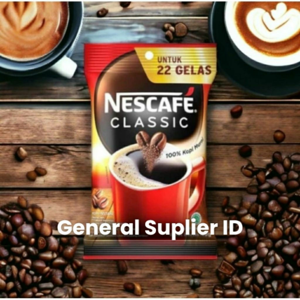 

Nescafe Classic 45gr - 22 Sachet Kemasan Baru