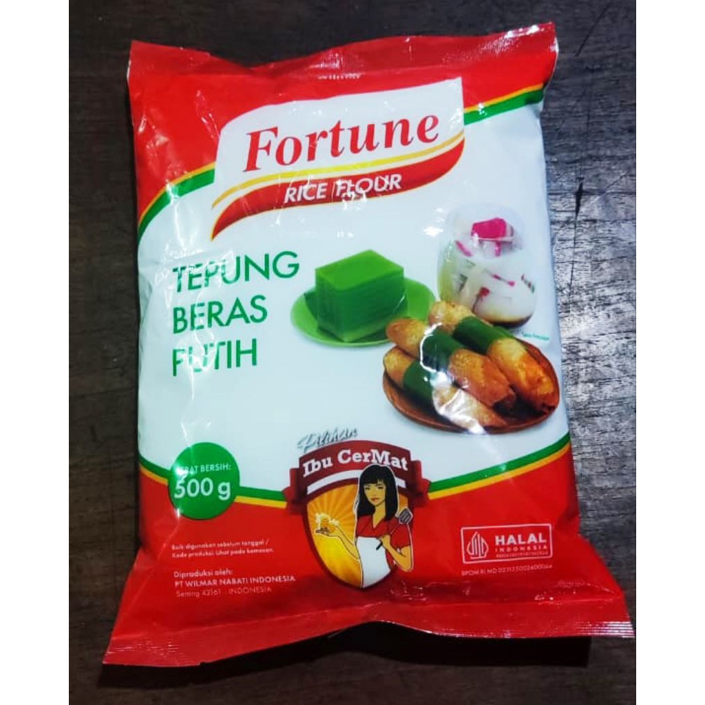 

[1 PCS] Tepung Beras Putih FORTUNE 500GR