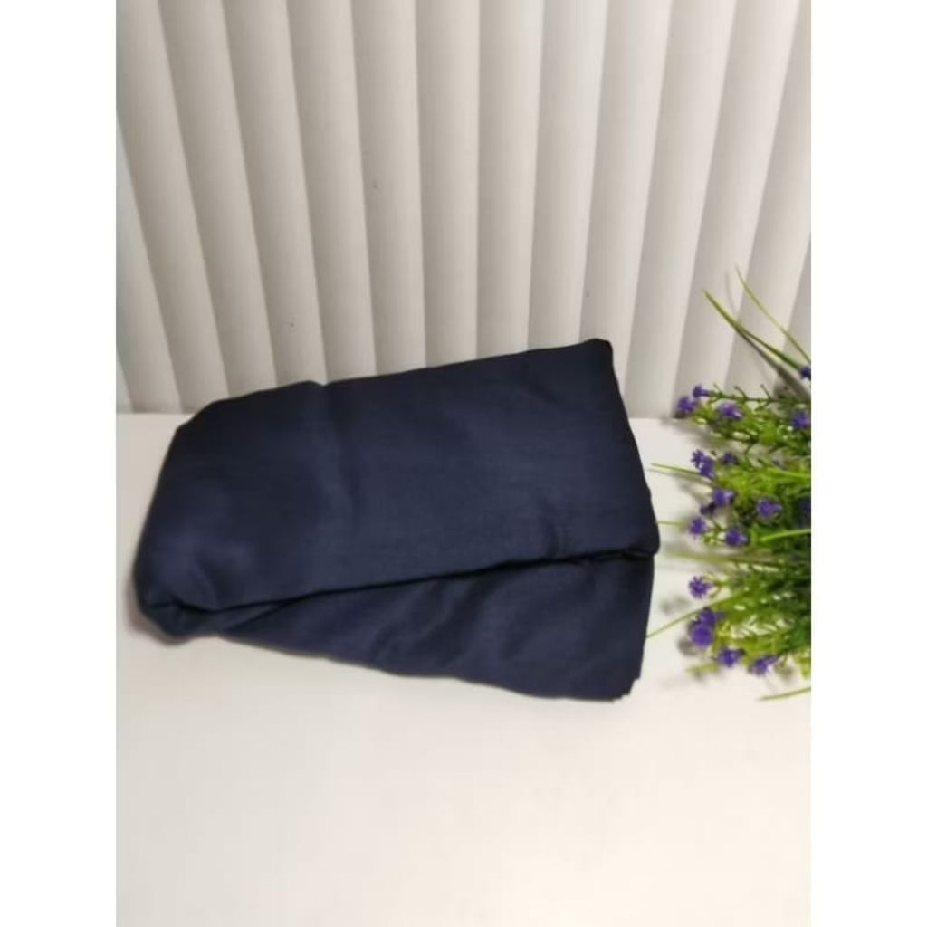 Hijab voal biru segiempat/Hijab segiempat murah