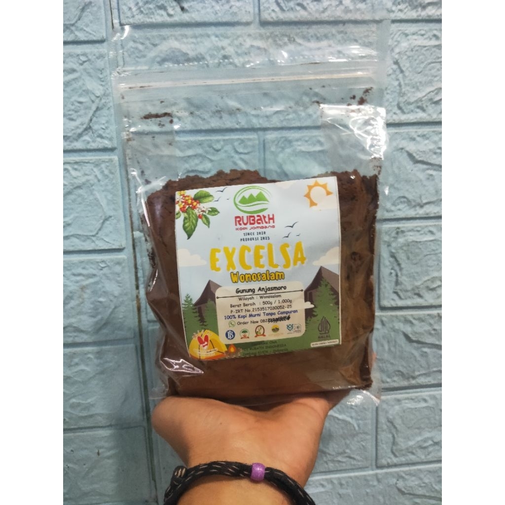 EXCELSA COFFEE ANJASMORO KOPI EXCELSA WONOSALAM KOPI BUBUK Ekselsia