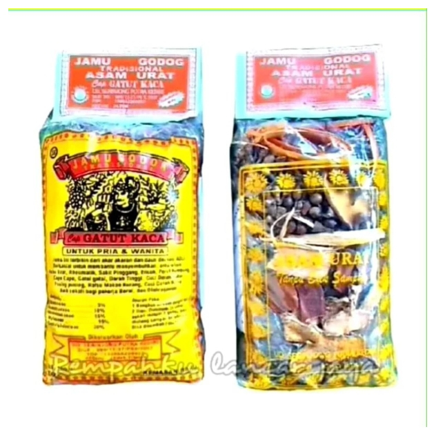 Jamu Godogan Tradisional Asam Urat Cap Gatot Kaca