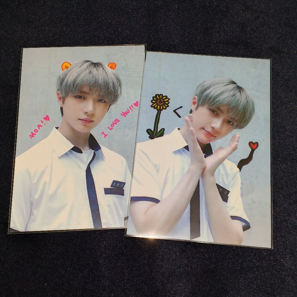 POSTCARD TXT BEOMGYU BROADCAST RUN AWAY