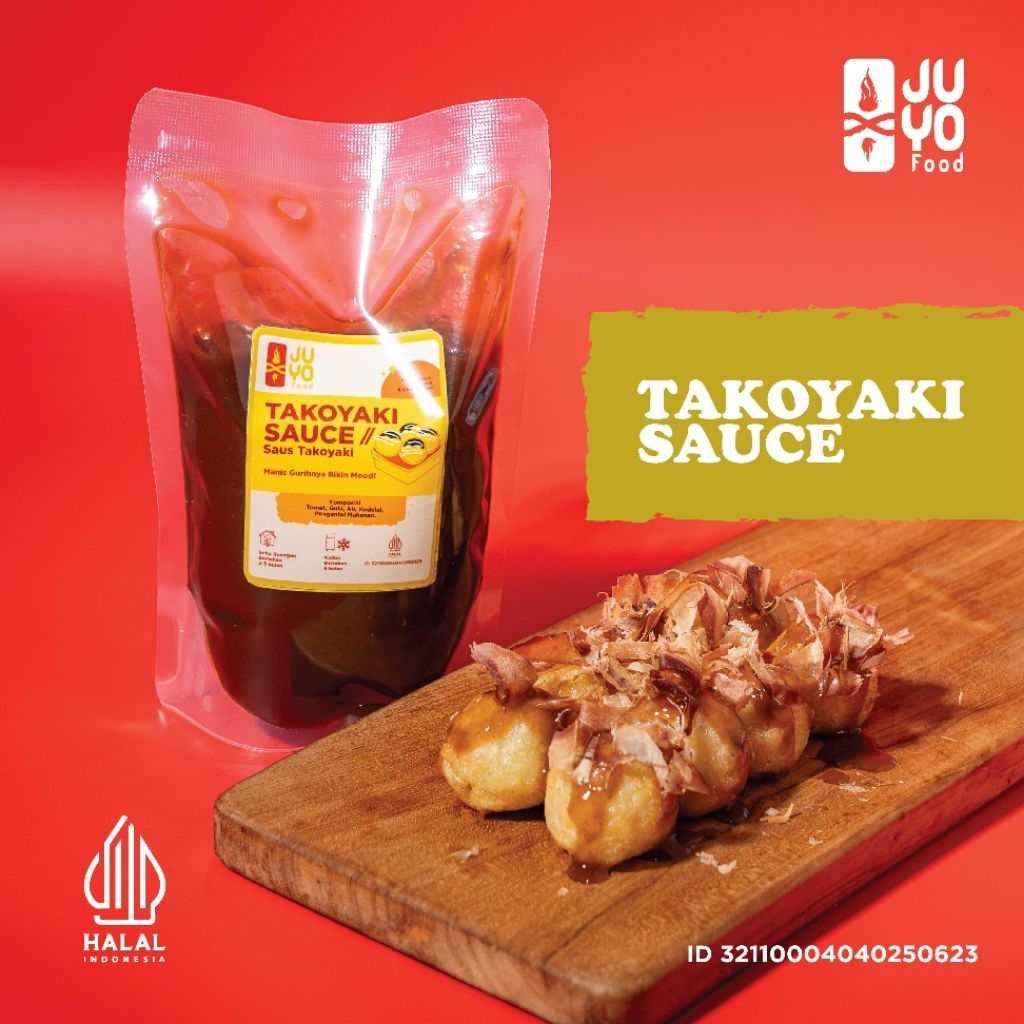 

HALAL MUI SAOS TAKOYAKI 500 GRAM .Sauce Okonomiyaki enak, murah & halal!