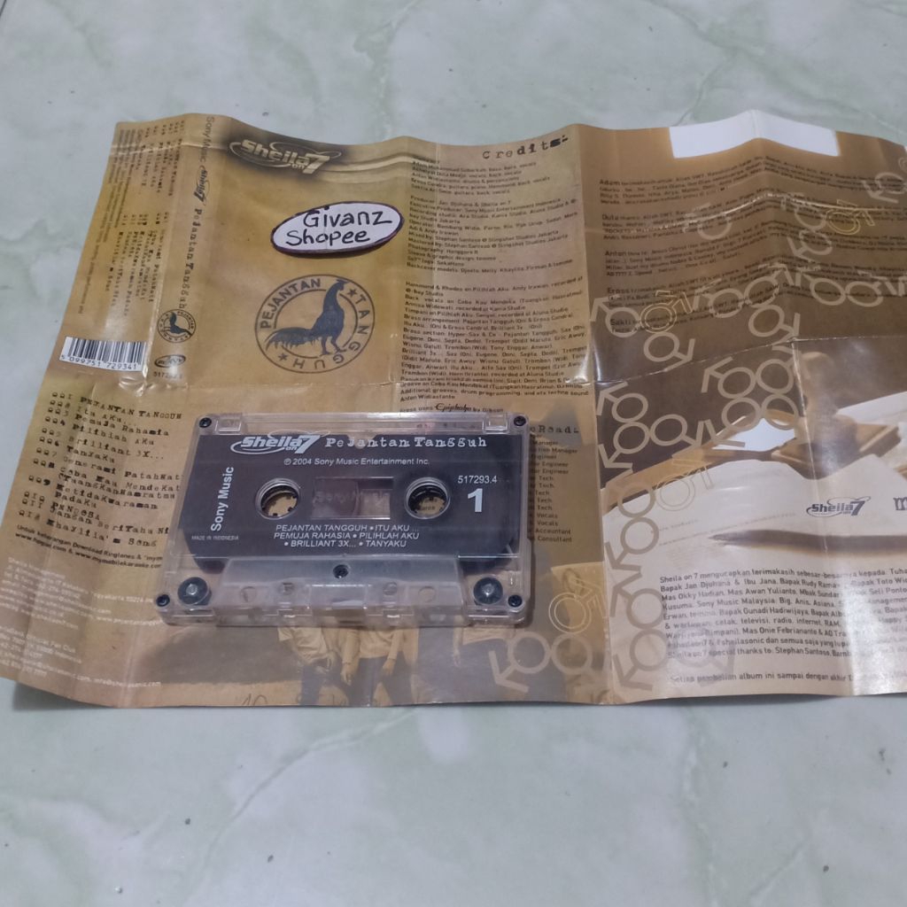 Kaset pita Sheila On 7 - Pejantan tangguh