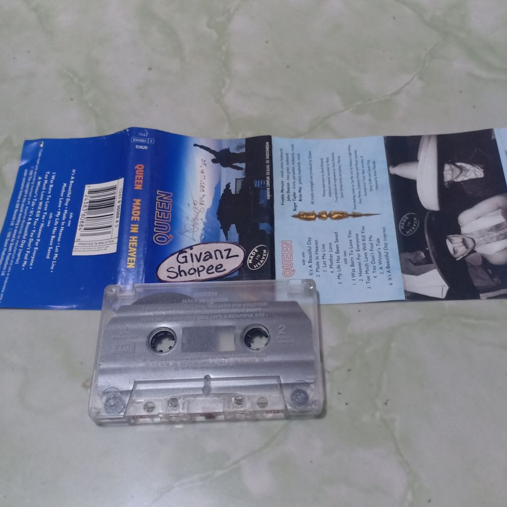 kaset pita QUEEN - Made In Heaven