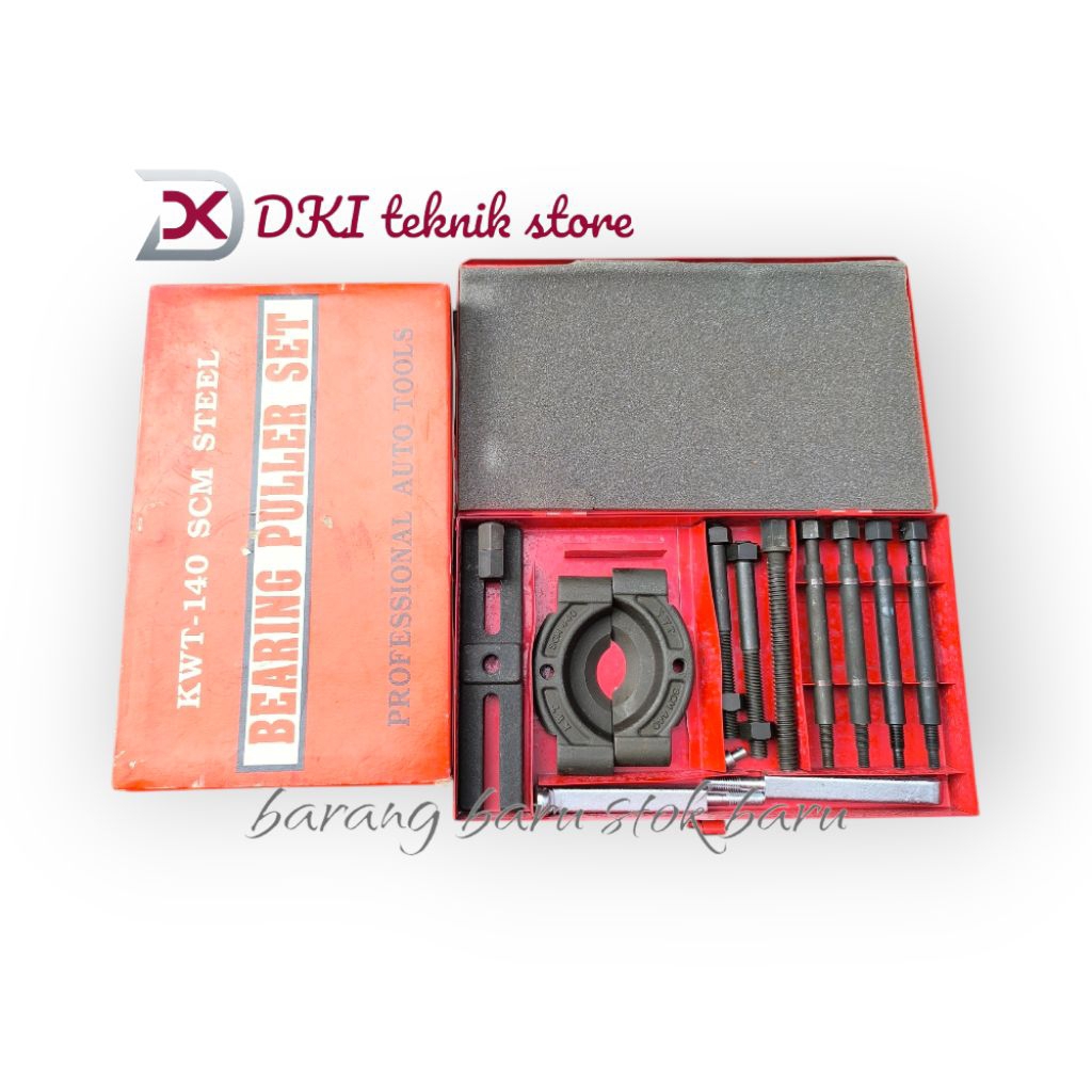 Bearing Puller Set KWT-140SCM Steel Treker Gear dan Bearing Remover Tool Kit 140 Scm