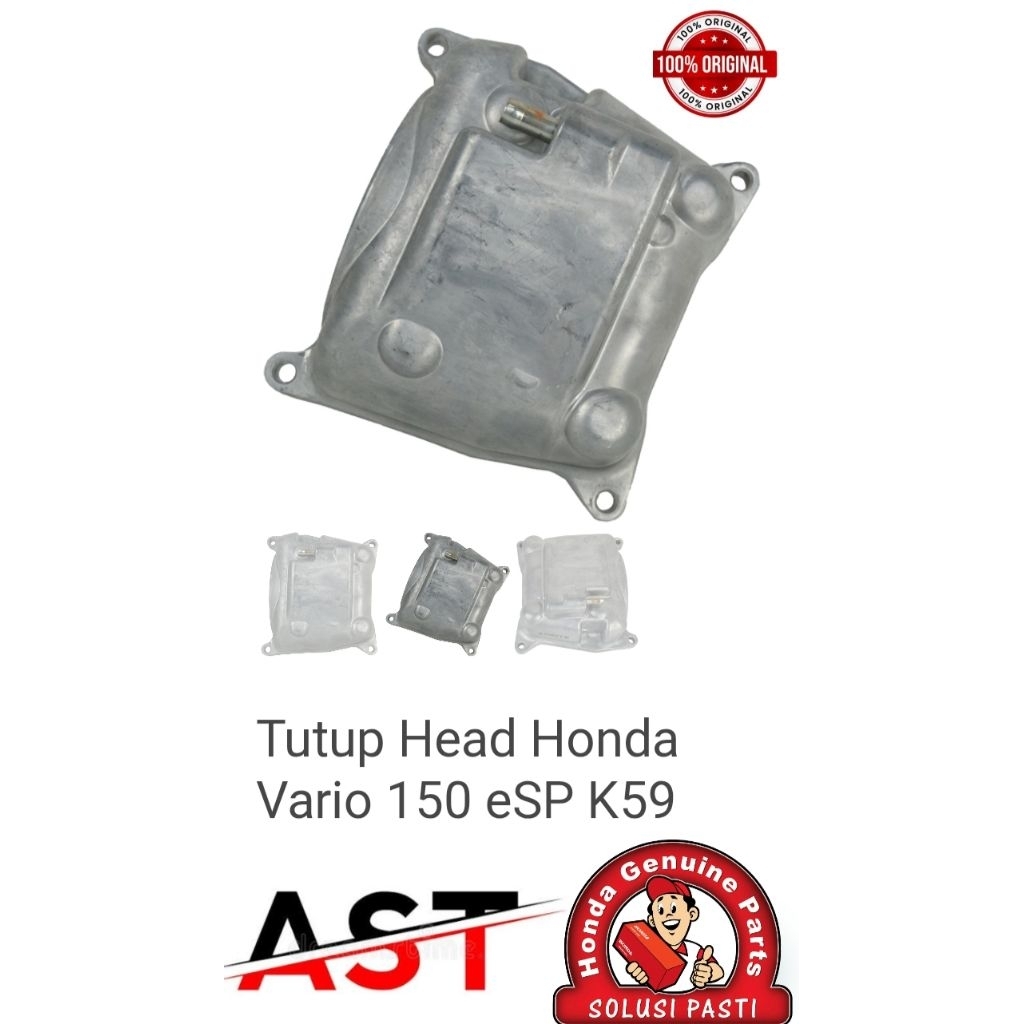 12310KZR701 TUTUP DEKSEL VARIO125 2022 BAHAN BESI GARANSI  ORIGINAL AHM