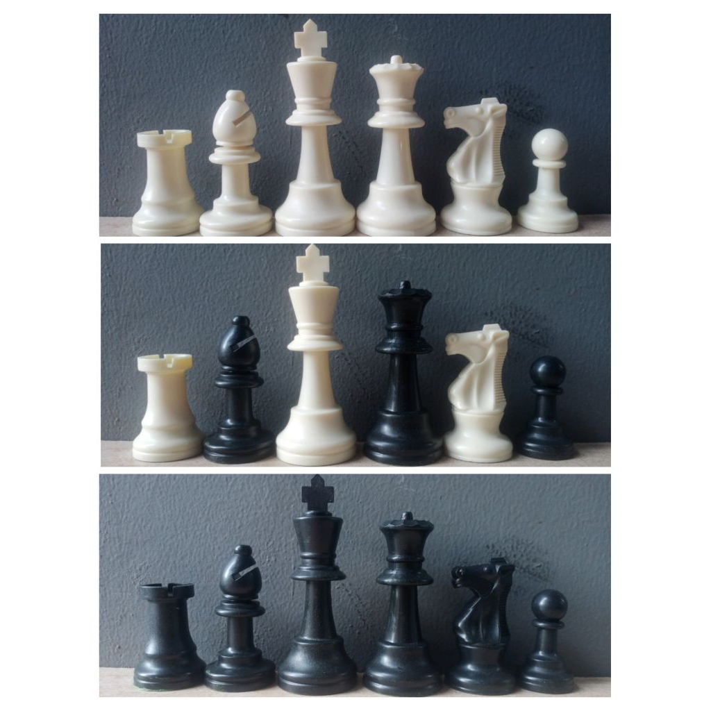 Bidak catur premium single mentri