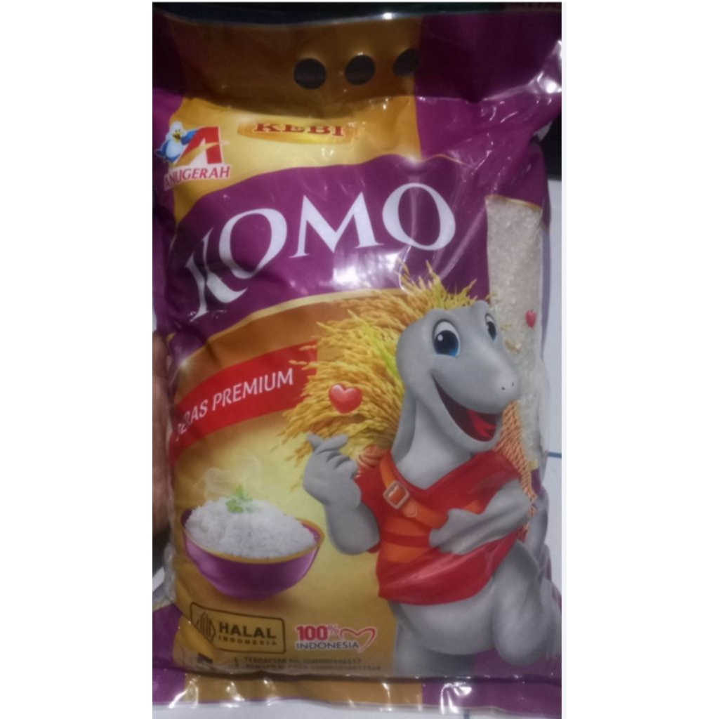 

Komo Beras 5kg x 5
