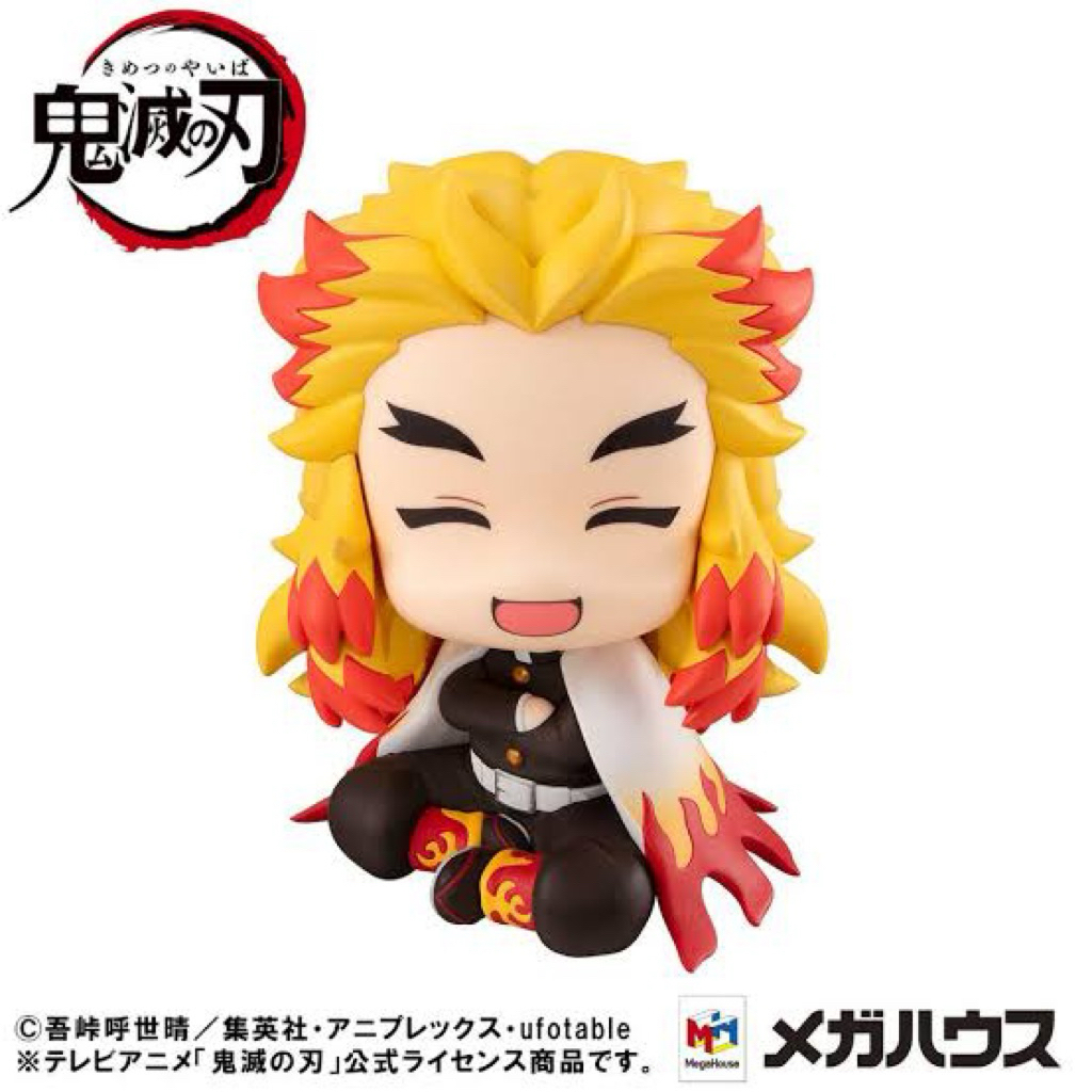 MegaHouse LOOK UP DEMON SLAYER KYOJURO RENGOKU KIMETSU NO YAIBA RUKAPPU - ORIGINAL JAPAN