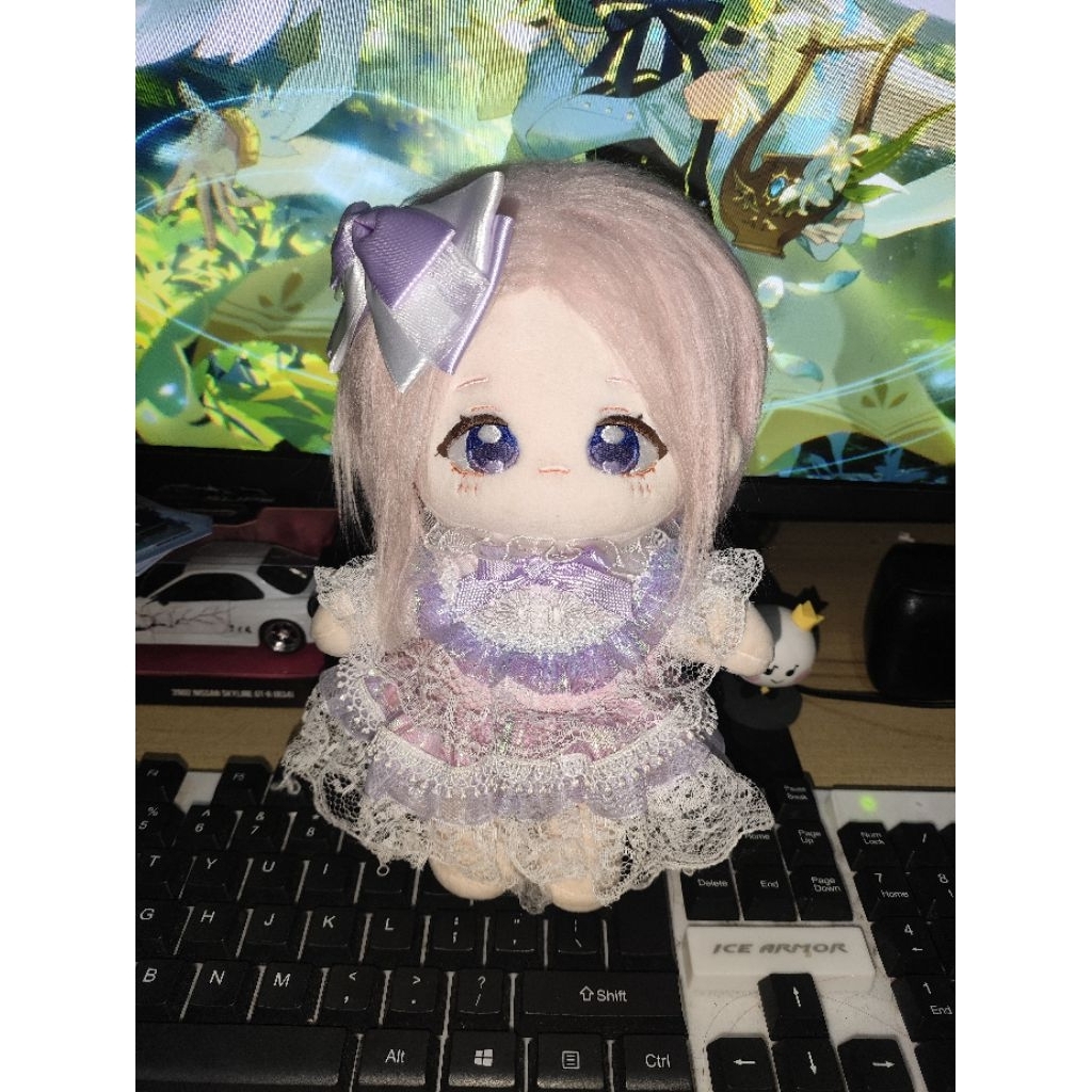 Plush Doll Genshin Impact 20cm Coral Bubble Kokomi