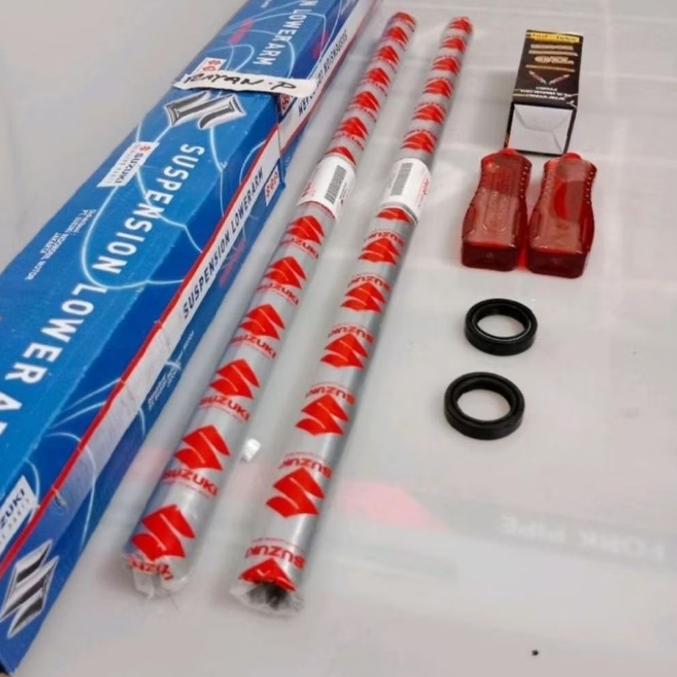 Shock depan komplit TS 125 TS 125 TS 125 Jumbo Sok+Sil+Oli_Original Sgp Sepasang