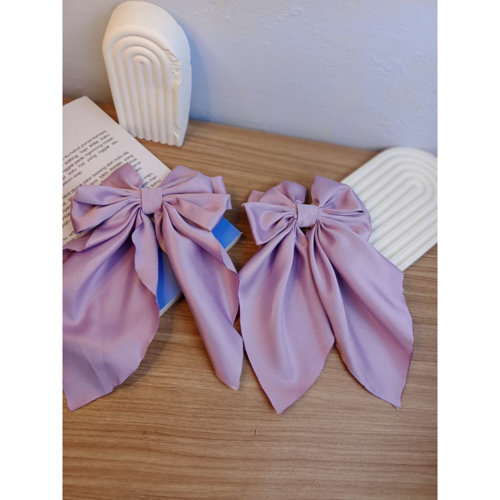 pita satin/pita korea/jepit rambut