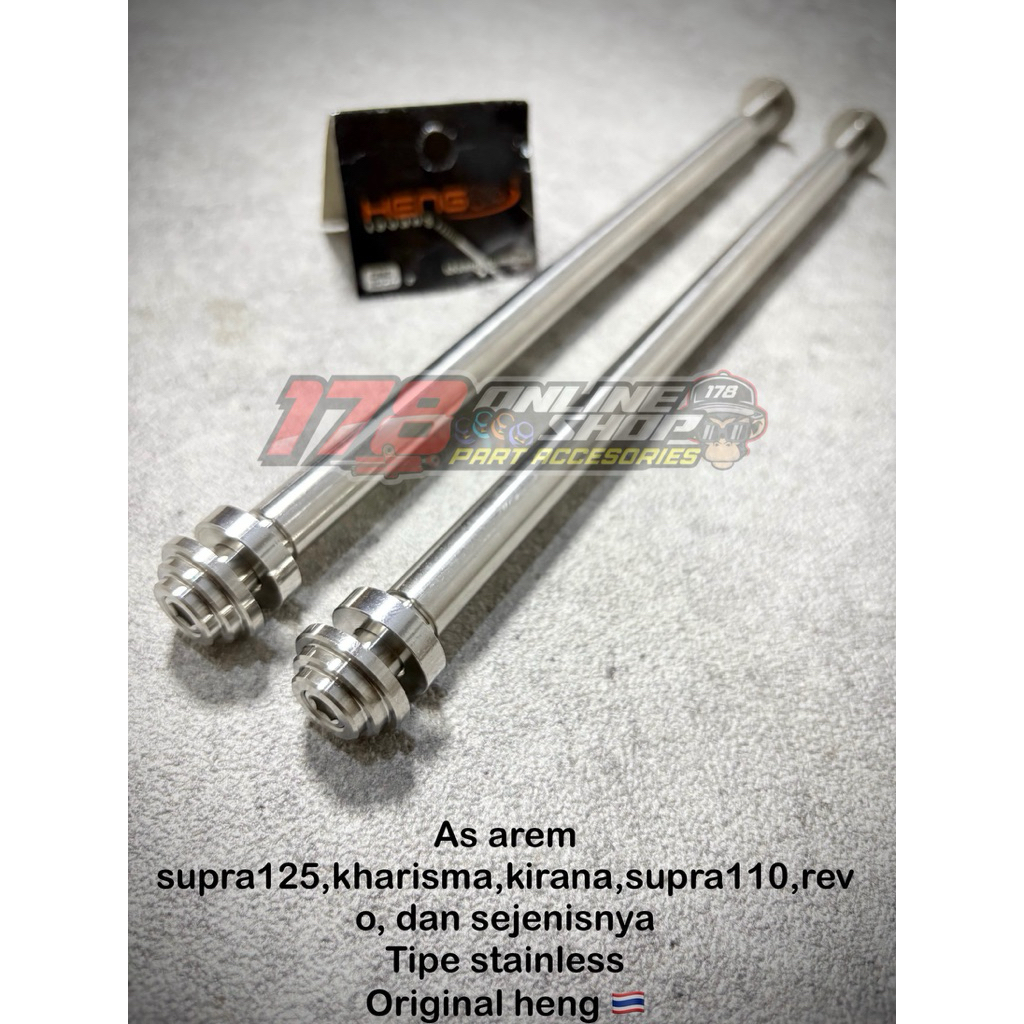 as arem supra 125, kharisma, kirana, supra 110, revo, grand dan sejenisnya (tipe piramid) original h