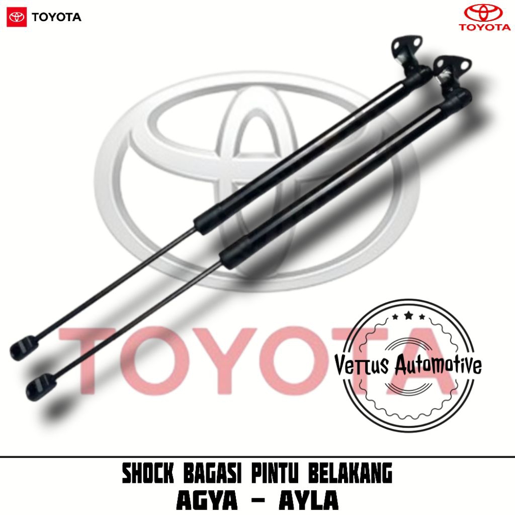 Shock Bagasi Agya Ayla - Shock Bagasi pintu belakang Agya Ayla - Shock Bagage Agya Ayla Original