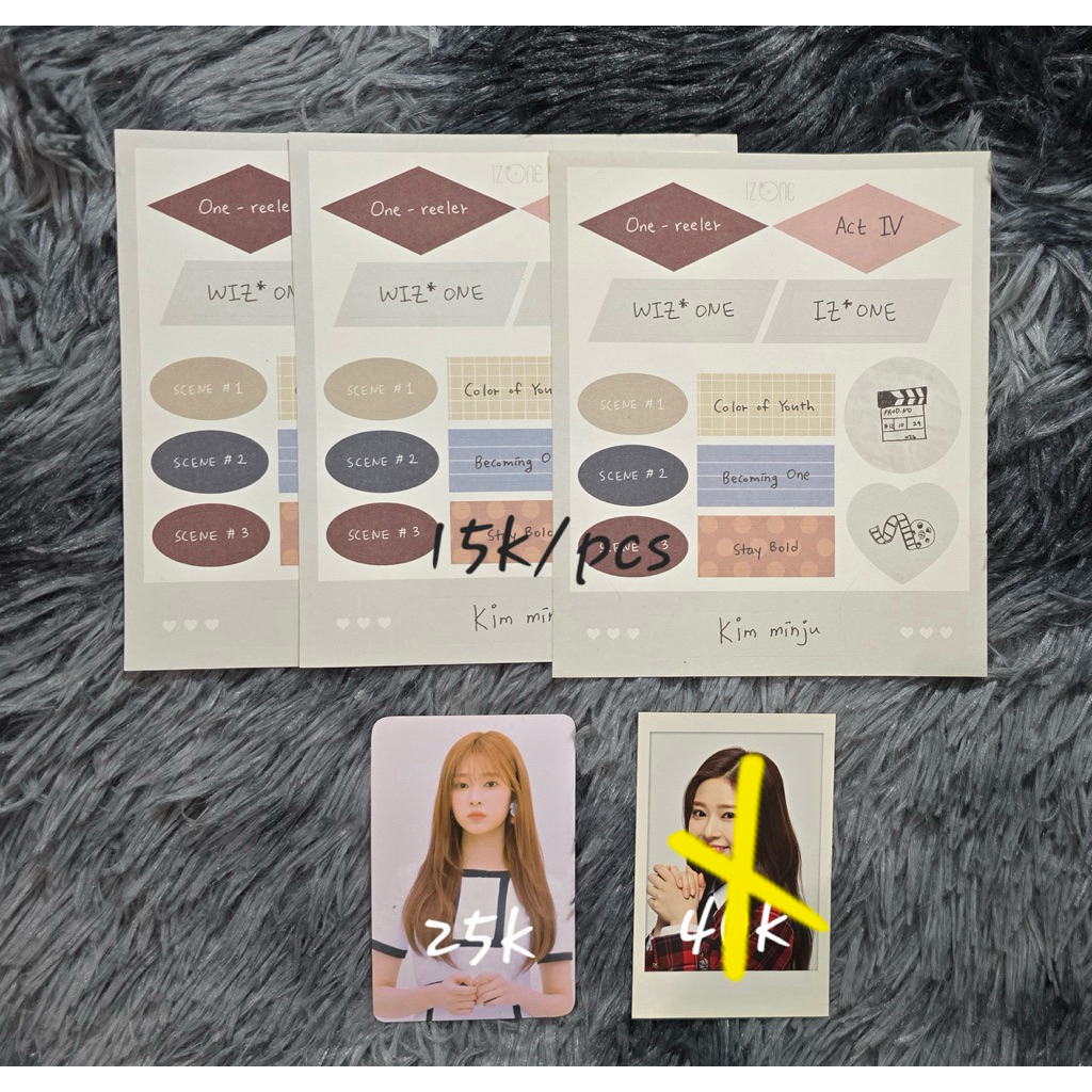 Official Photocard Minju IZ*ONE - IZONE PC Album Kpop Korea