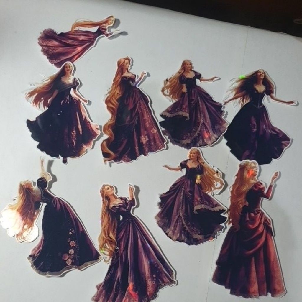 

ARTDOESWORK Medieval set 6 sticker holographic