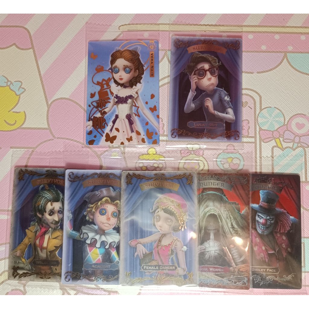 Identity V IDV Official Wafer Card TCG Collectible (Baca deskripsi)