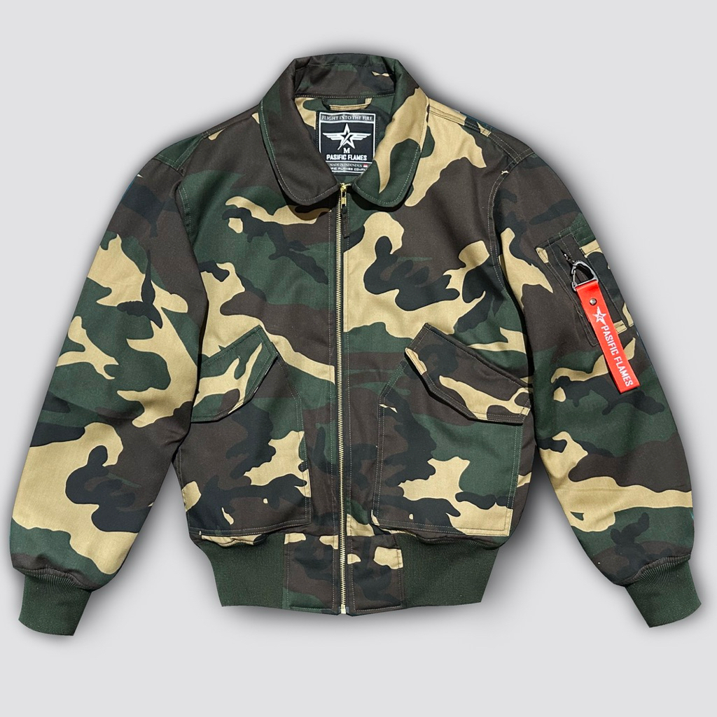 Jaket bomber Army loreng us Army military jaket pria keren