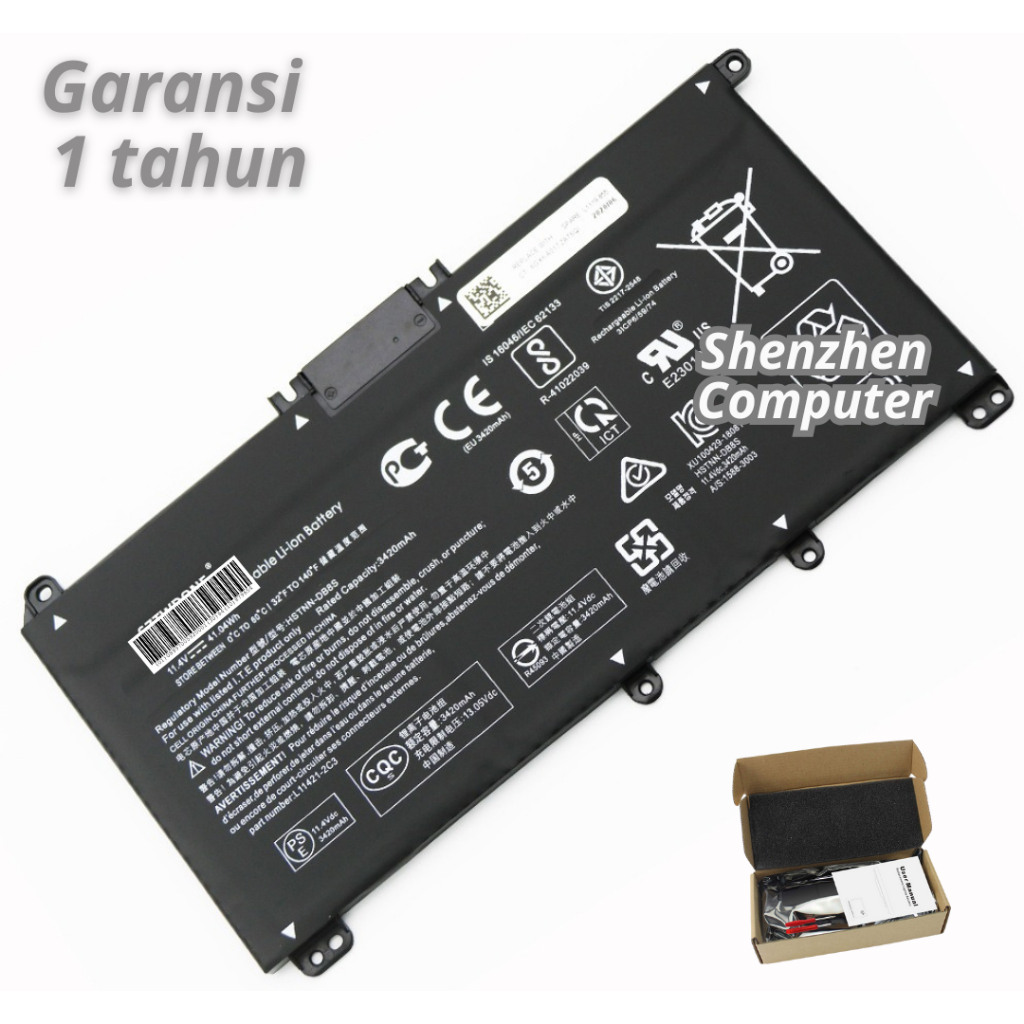 Baterai HP Pavilion x360 14-dh1003TX dh1001TX dh1054TX dh1033TX dh1055TX dh0035TX HT03XL battery