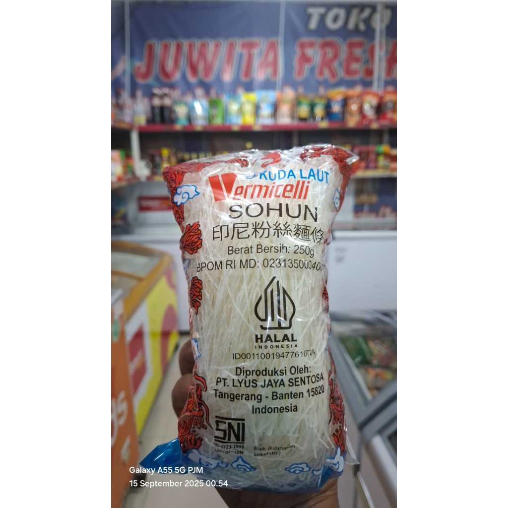 

Sohun Cap Kuda Laut Soun Naga 250 Gr / Sohun Naga