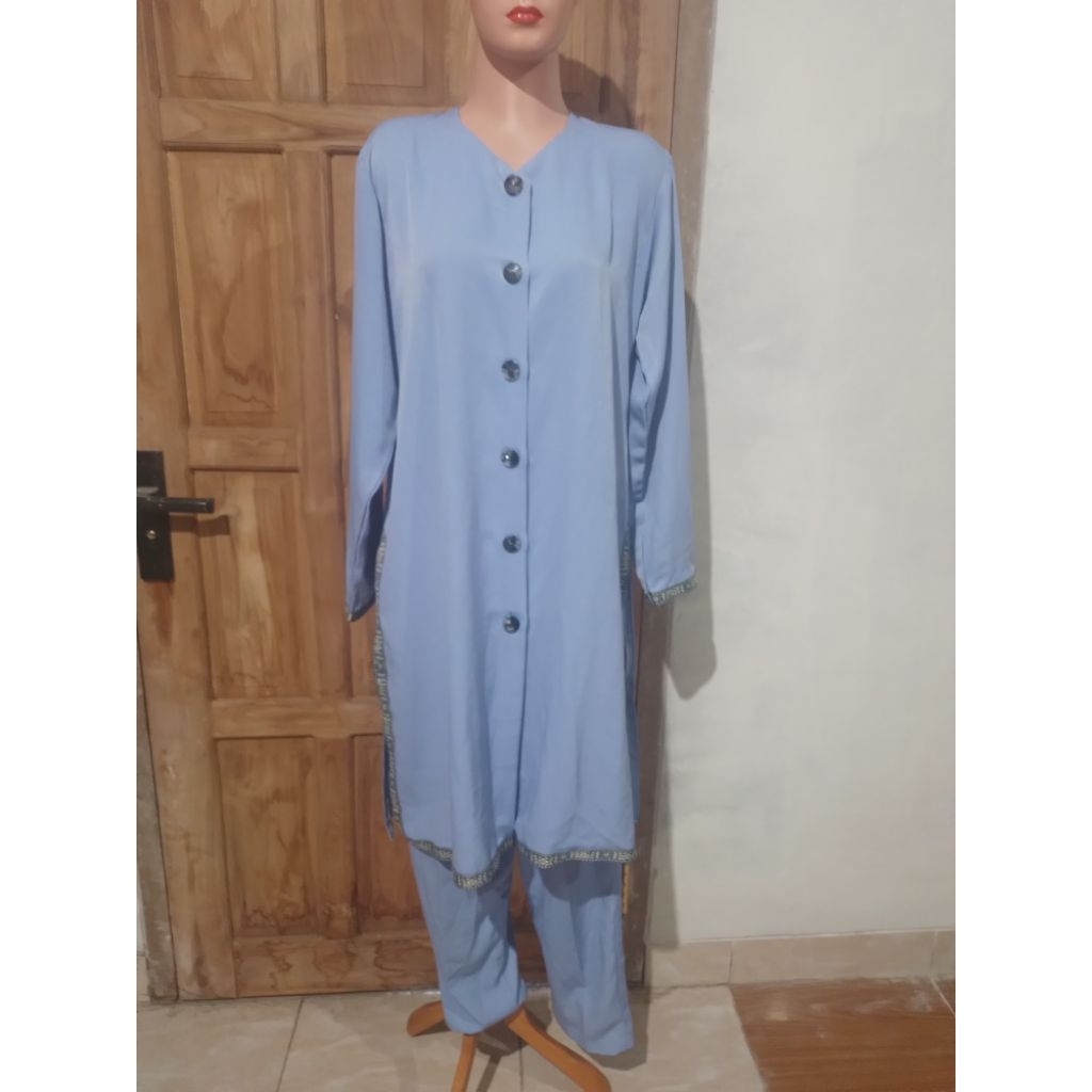 preloved set celana tunik