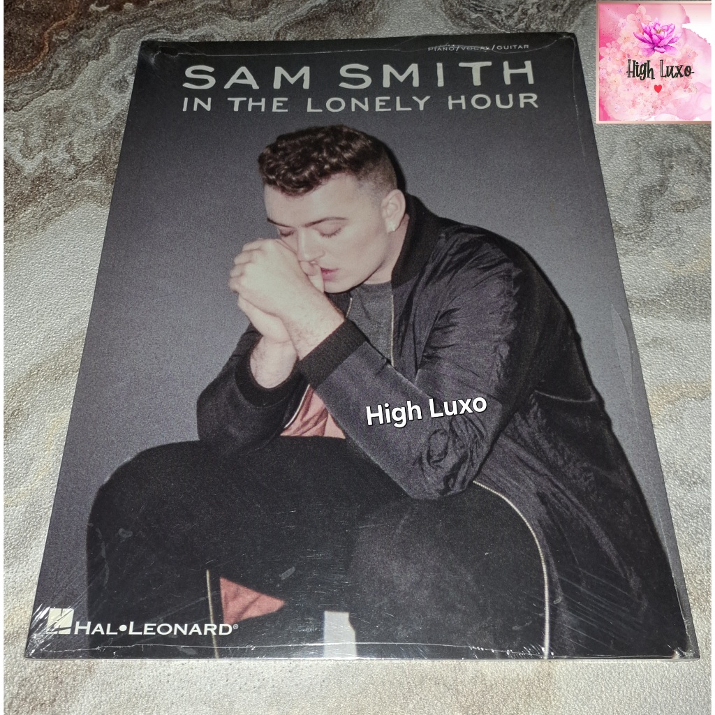 Buku Piano Vocal Guitar Sam Smith In The Lonely Hour Music Musik English Impor Import Bahasa Inggris