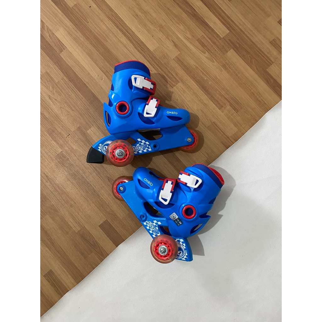 Oxelo Play 3 Triskate Inline Skate Decathlon Preloved