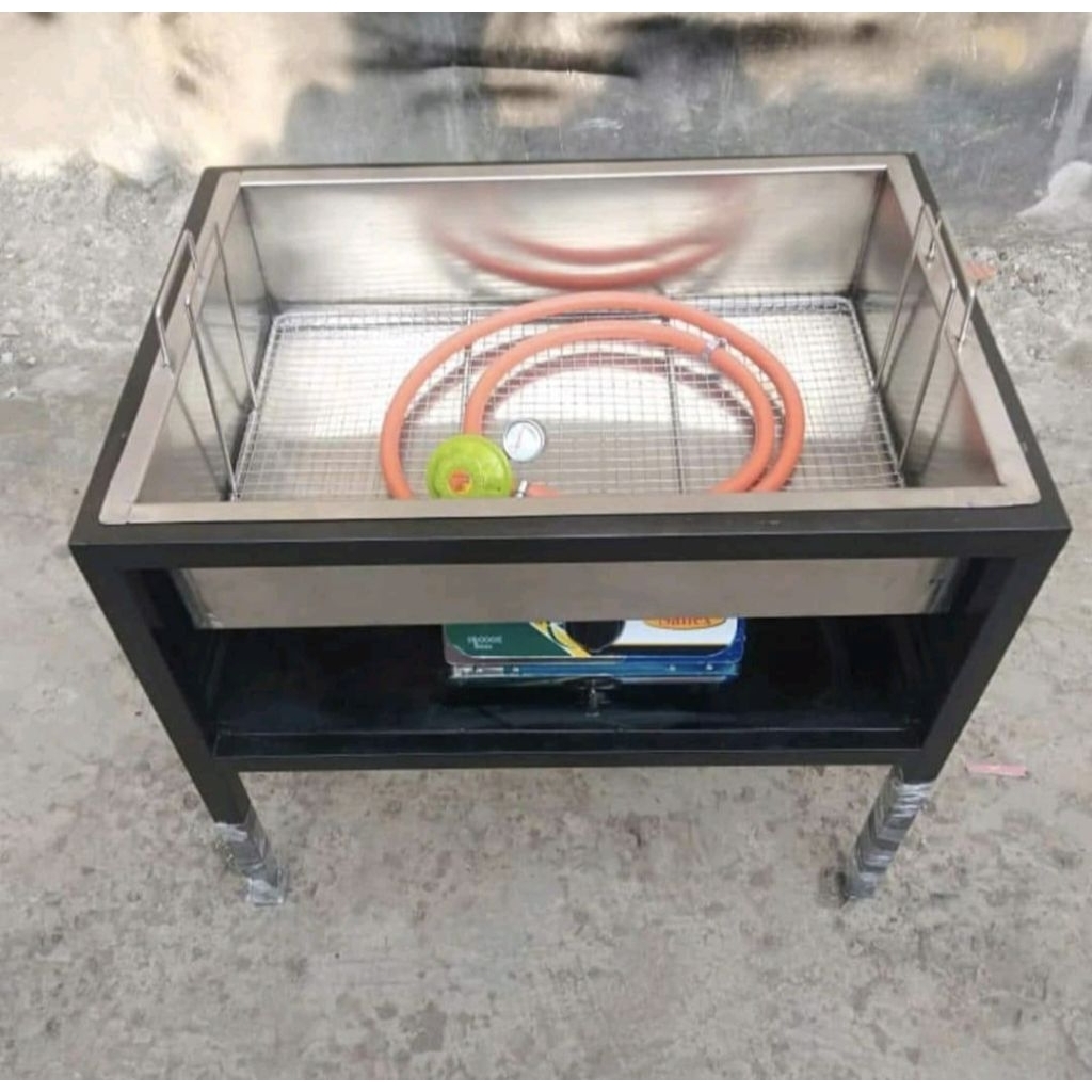 penggorengan donat 40x60 cm + palet kayu