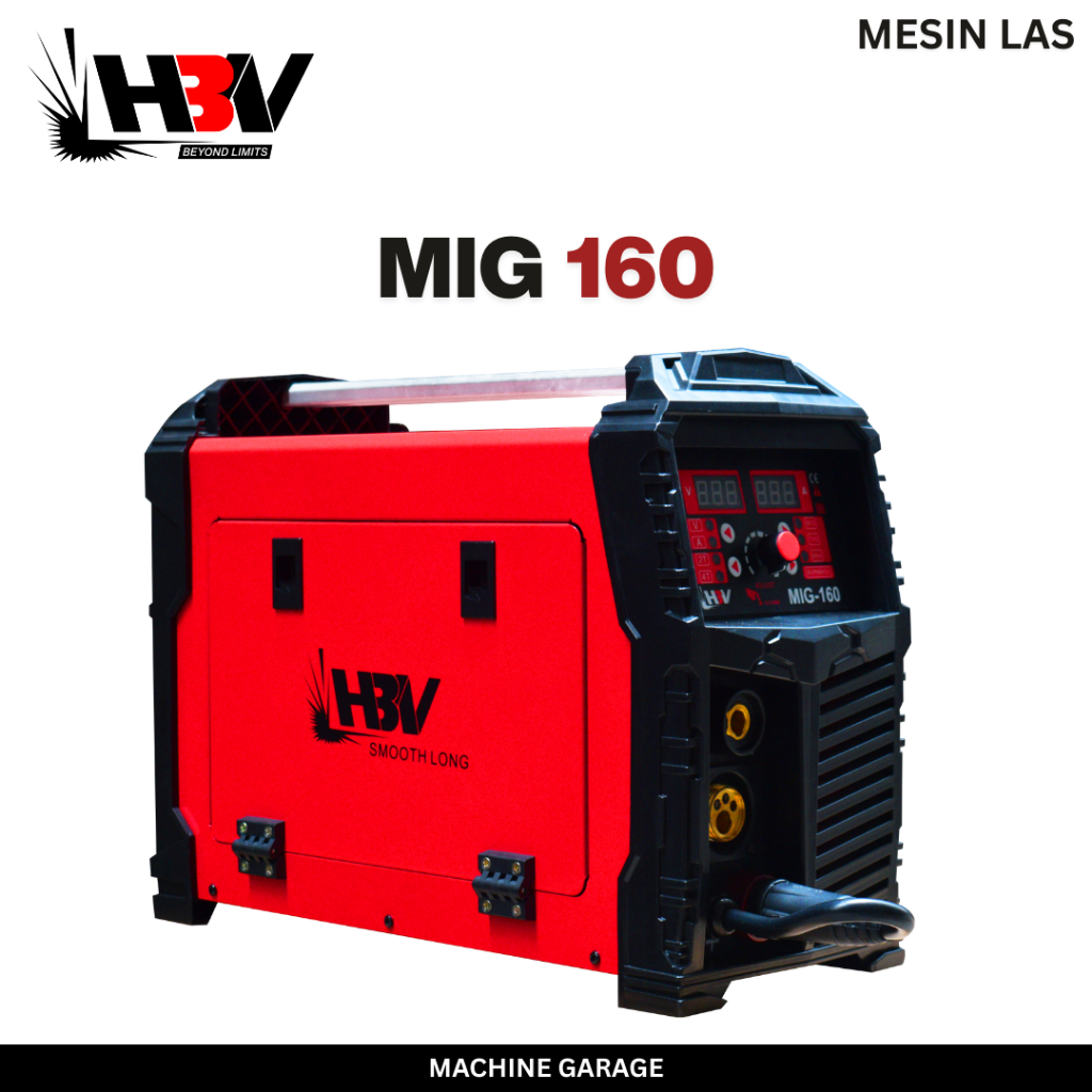 Mesin Las MIG 160 HBV 3 in 1 tanpa co2 atau dengan gas