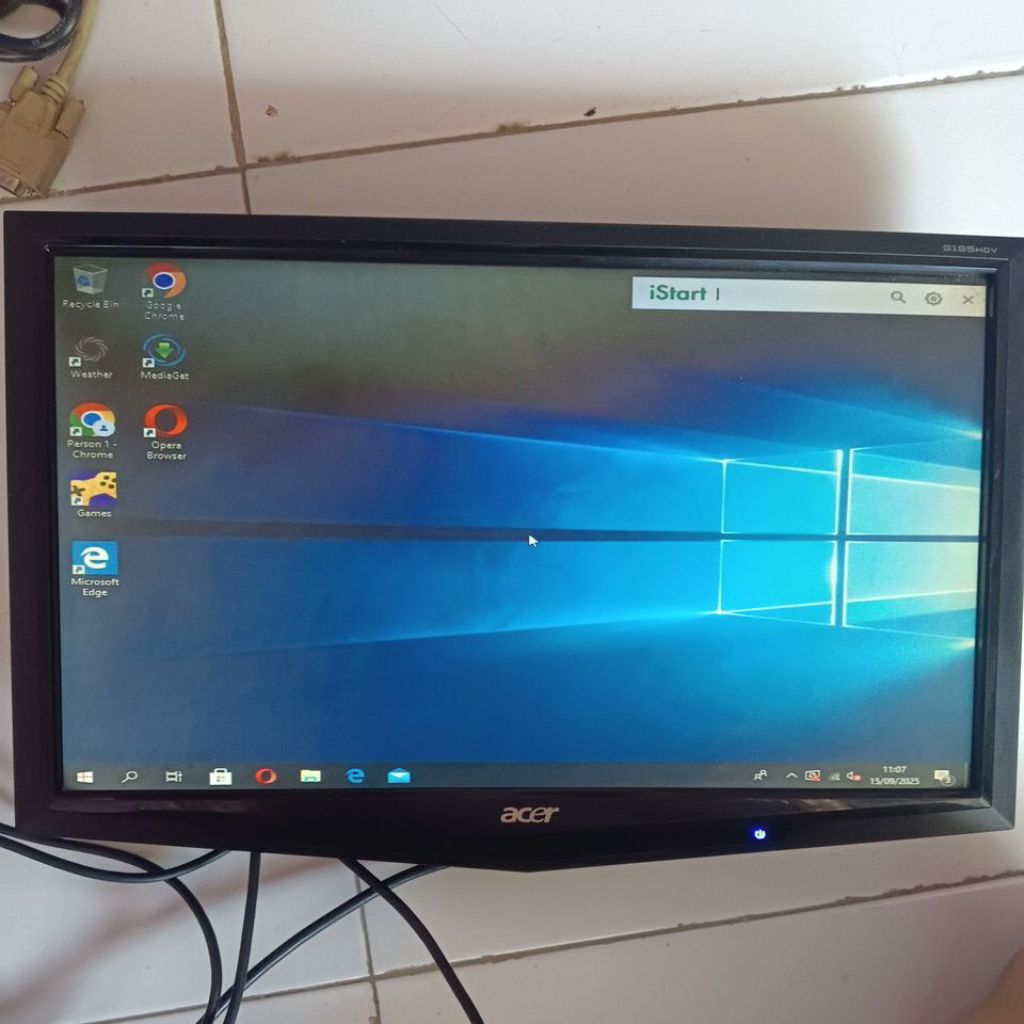 MONITOR LCD ACER 19" MINUS POLARIS
