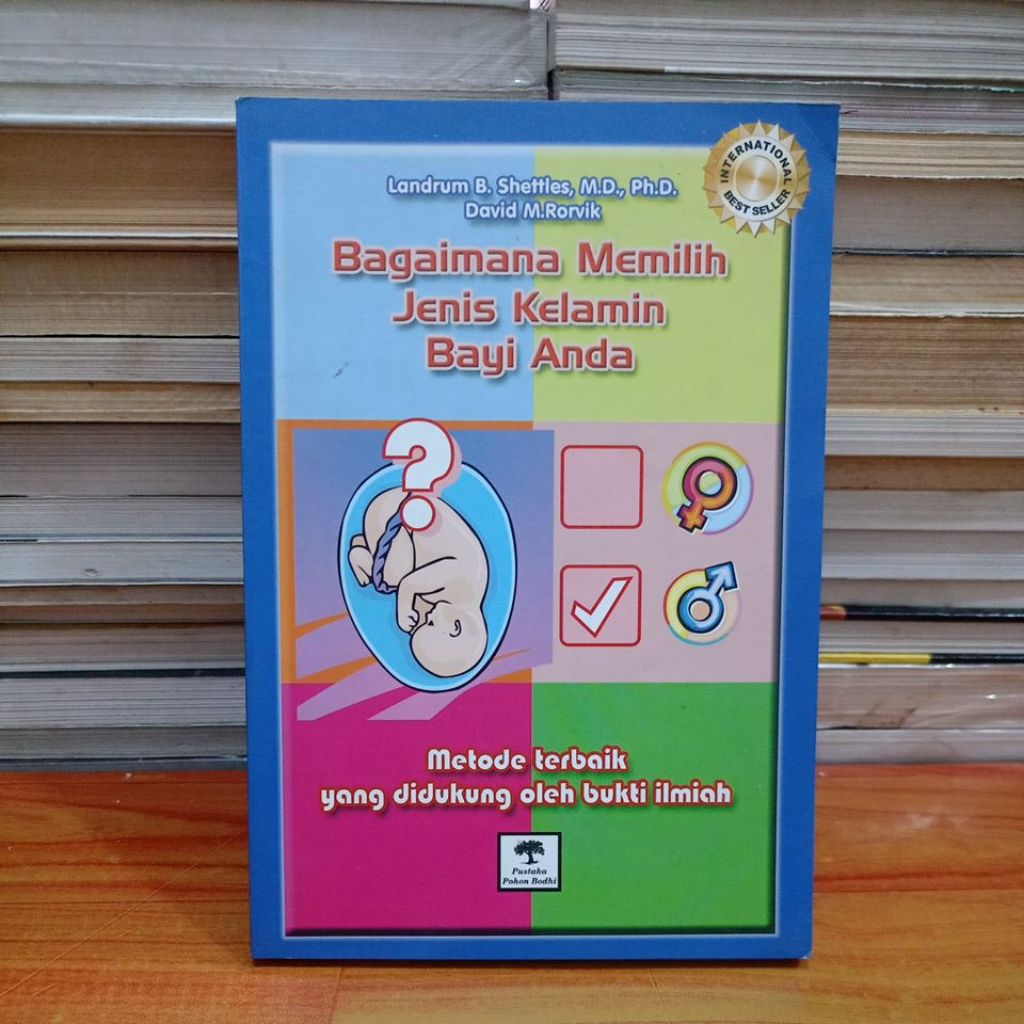 ORIGINAL SECOND BUKU BAGAIMANA MEMILIH JENIS KELAMIN BAYI ANDA METODE TERBAIK YANG DIDUKUNG OLEH BUK