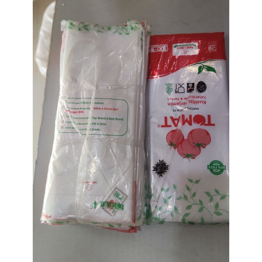 PLASTIK PE,TOMAT(25X45,35X50,40X60,50X75,60X100)0,3