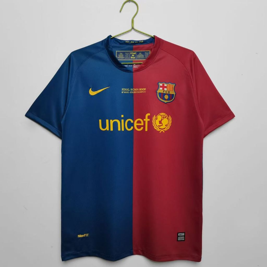 JERSEY BARCELONA HOME 2009 GO | JERSEY BOLA DEWASA PRIA