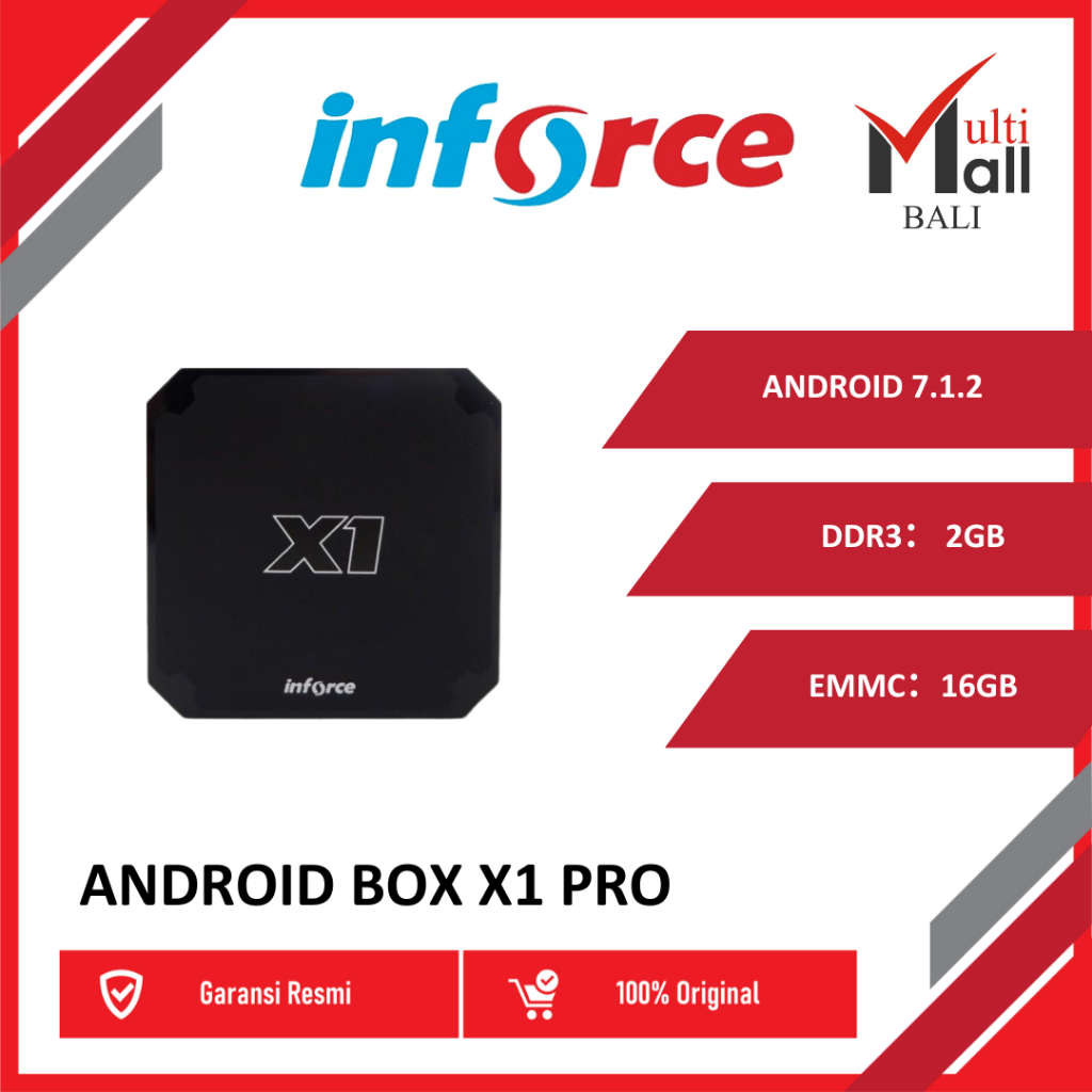 INFORCE SMART TV BOX ANDROID X1 PRO / Android Box X1 Pro