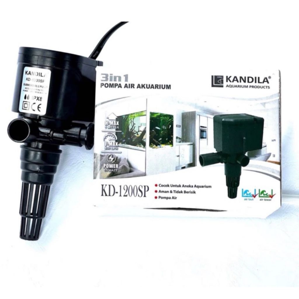 Pompa aquarium / PH kandila 1200 / filter aquarium