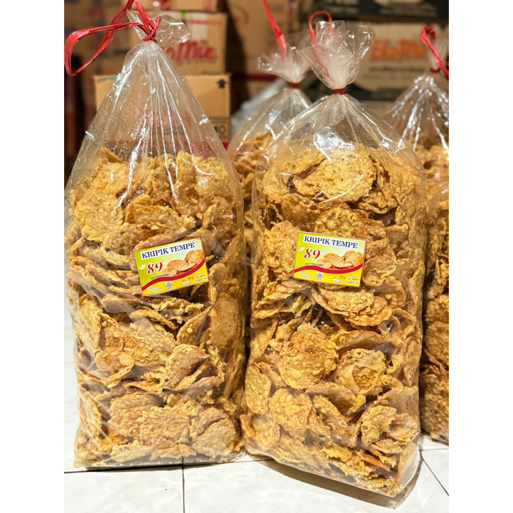 

KERIPIK TEMPE MURNI Kemasan 500gr