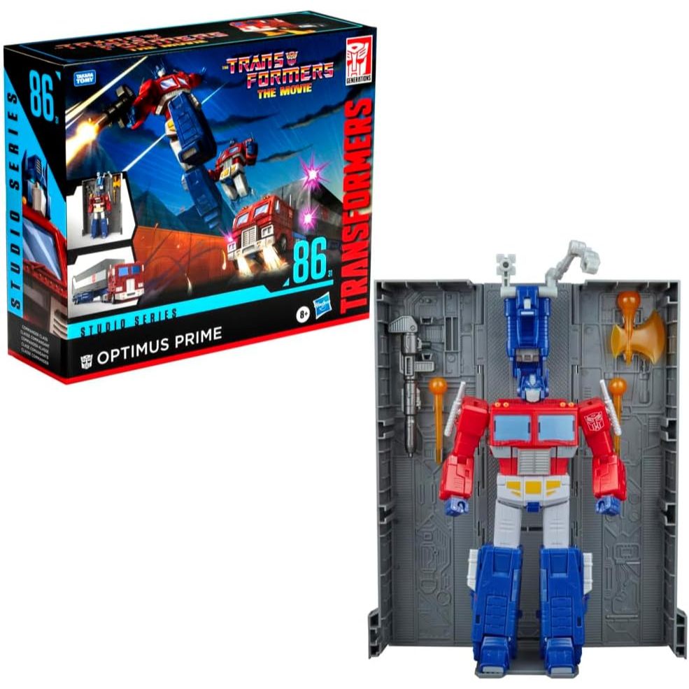 Transformers Toys Studio Series Commander Class The Transformers: The Movie 86-31 Optimus Prime Toy