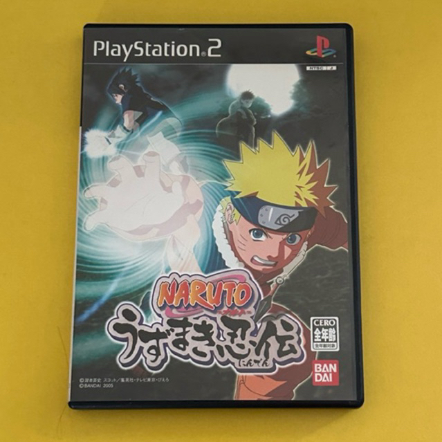 Game ps2 naruto uzumaki ninden JPN