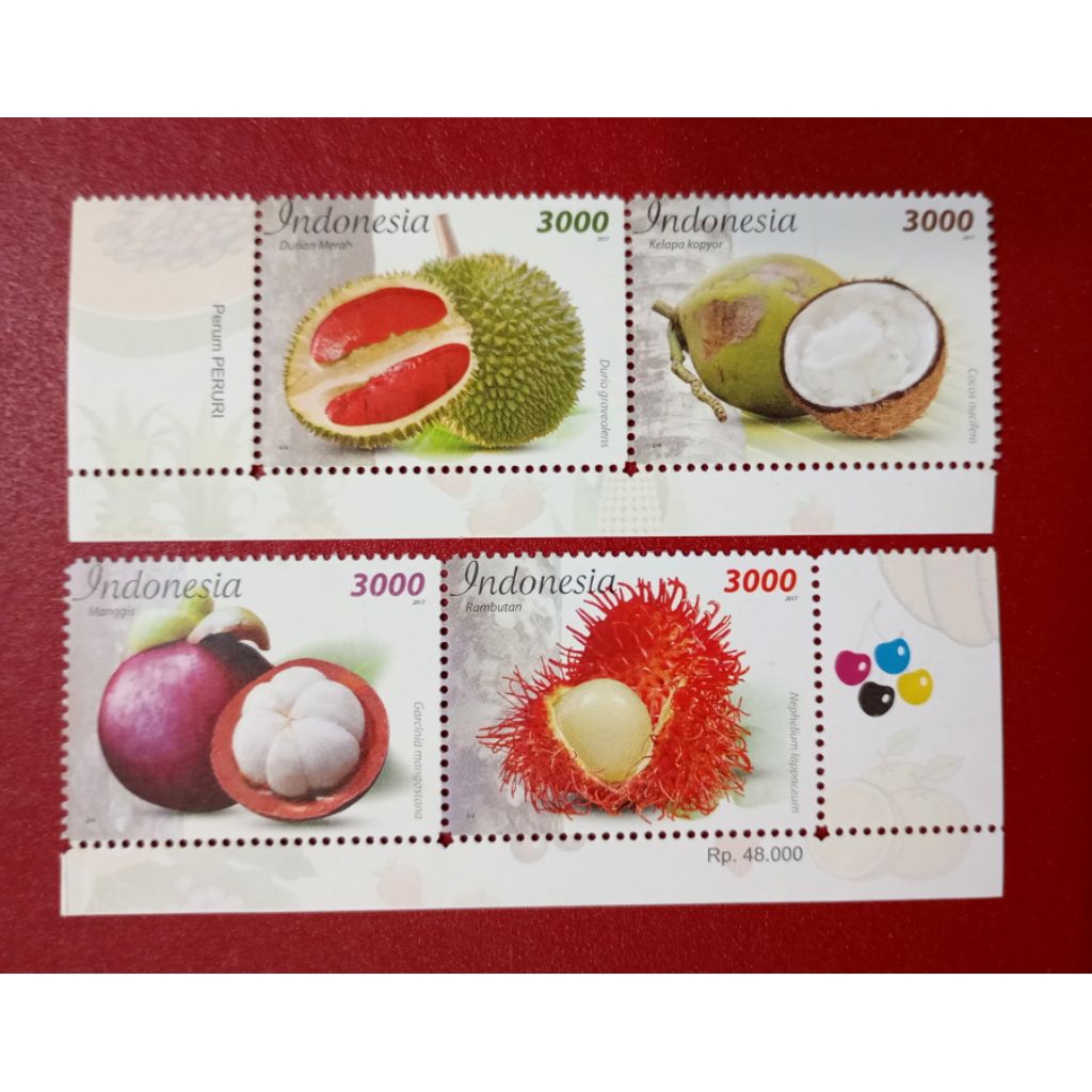 

PRANGKO INDONESIA BUAH NUSANTARA 2017 SET LENGKAP MINT