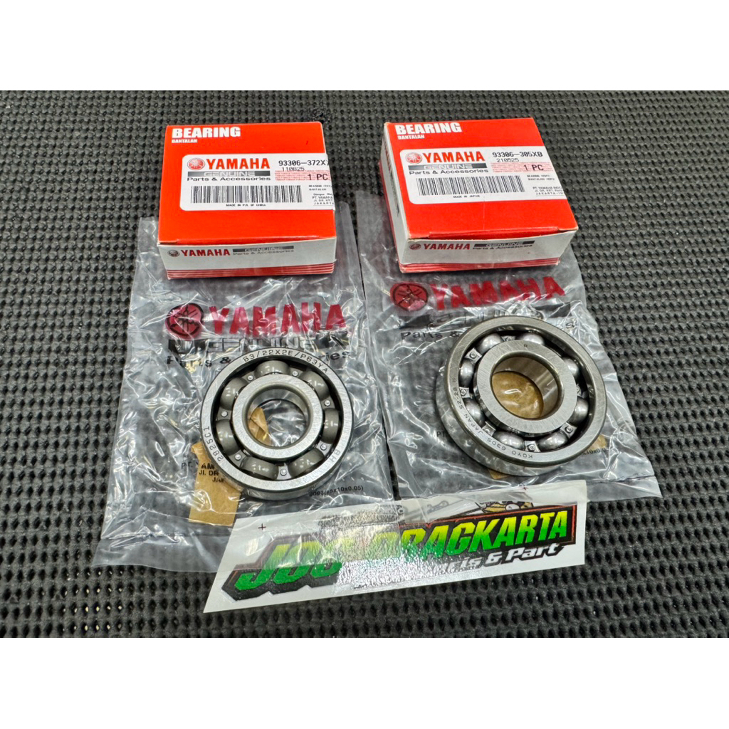 BEARING LAHER BANDUL KREK KRUK AS KANAN KIRI MIO SPORTY SMILE NOUVO ORIGINAL YAMAHA YGP 93306-305XB 