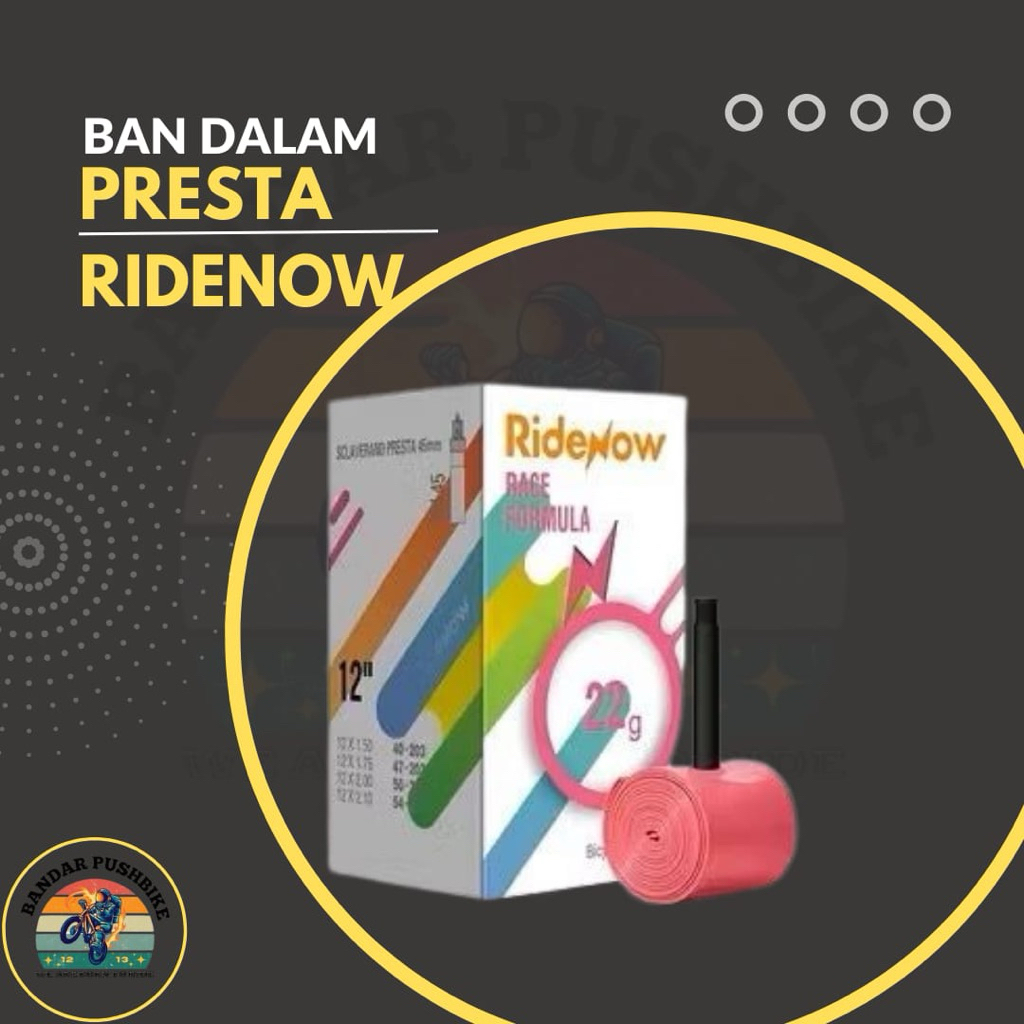 Ban dalam pushbike ridenow