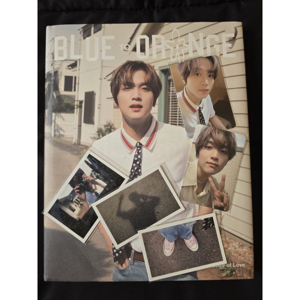 Blue to orange HAECHAN NCT 127