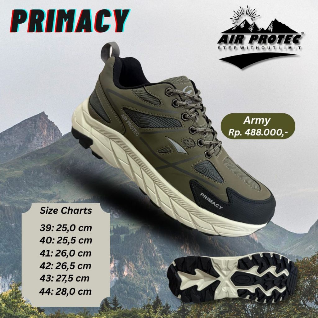 Sepatu Gunung Air Protec Primacy ORIGINAL - Sepatu Hiking Trail - Sepatu Hiking Air Protec Original