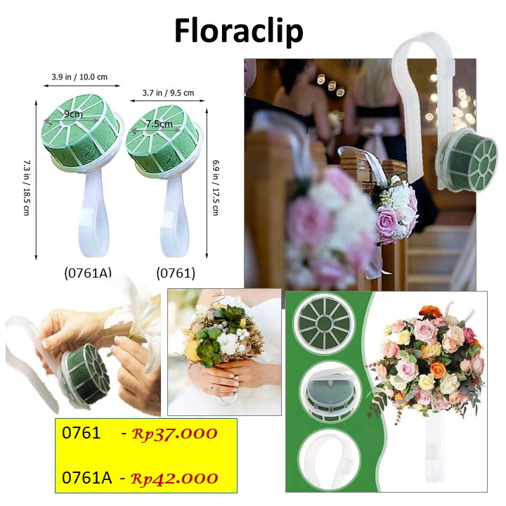 OASIS Floraclip ,Oasis Floral Foam Bunga Floral Foam Basah Floral Foam untuk Kursi Floral Foam Dekor