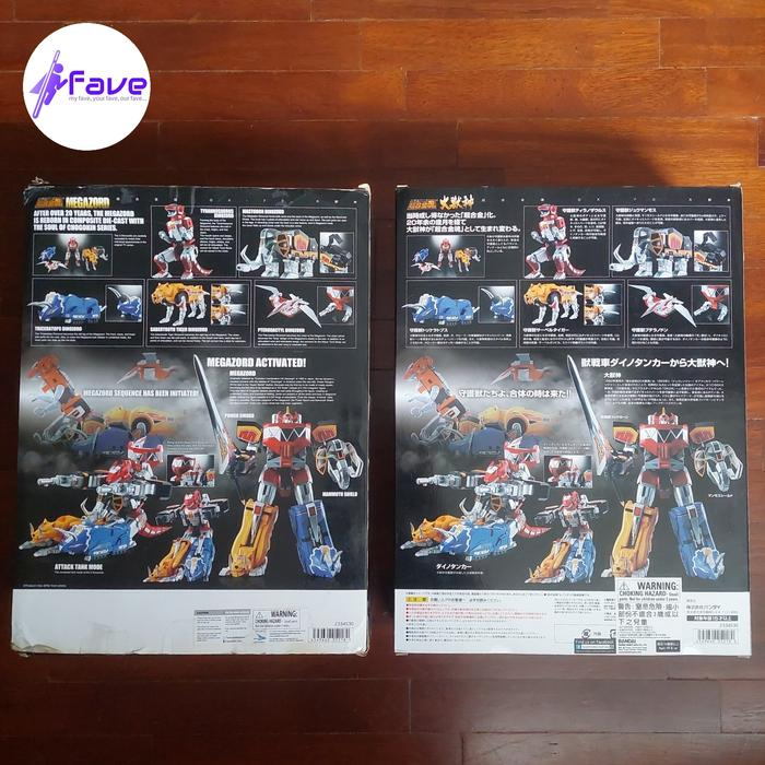 Bandai Soul Of Chogokin - SOC GX 72 Daizyujin / Megazord - Kyoryu Sentai Zyuranger / Mighty Morphin