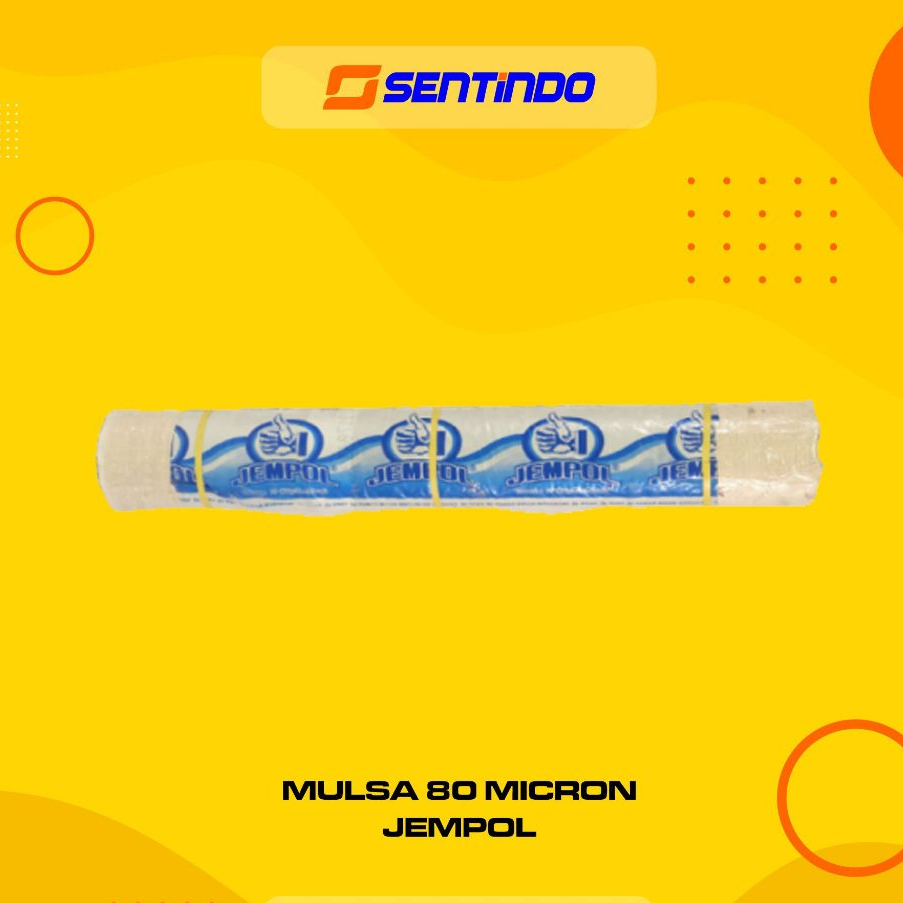 Plastik mulsa tambak merk Jempol - Mulsa 80 micron - Mulsa kolam tambak udang - Tebal dan Awet