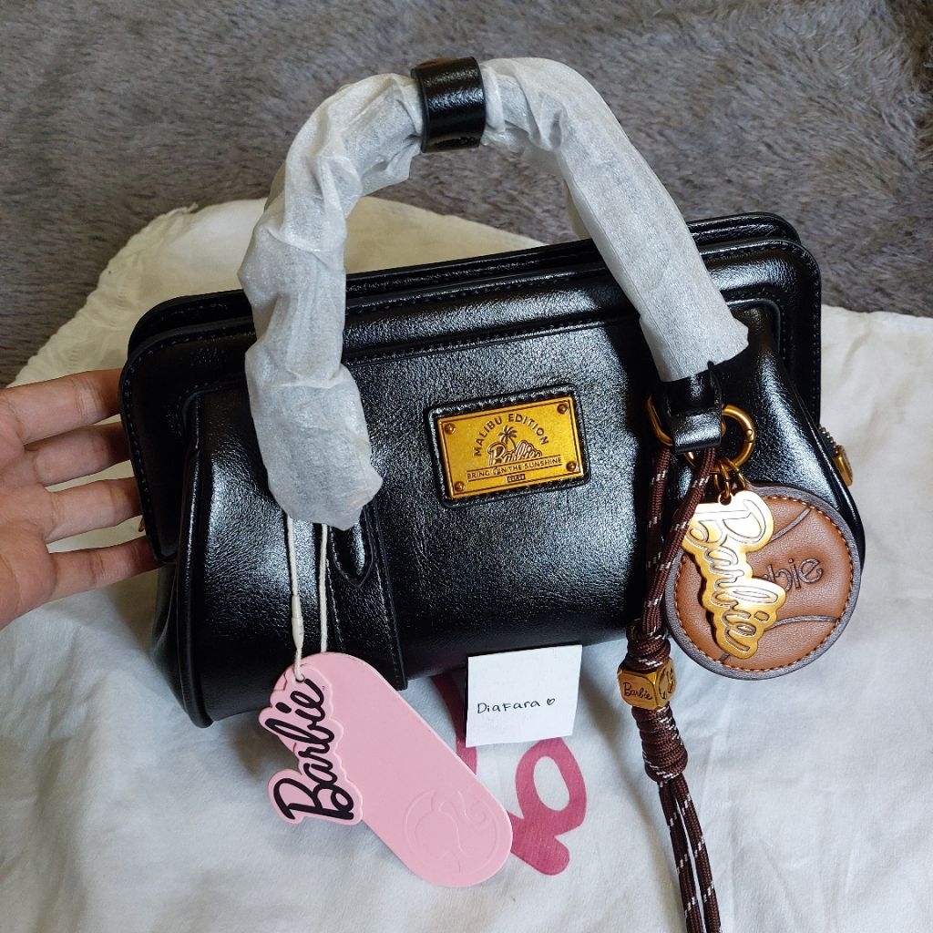 Tas Barbie Malibu Kecil - Black